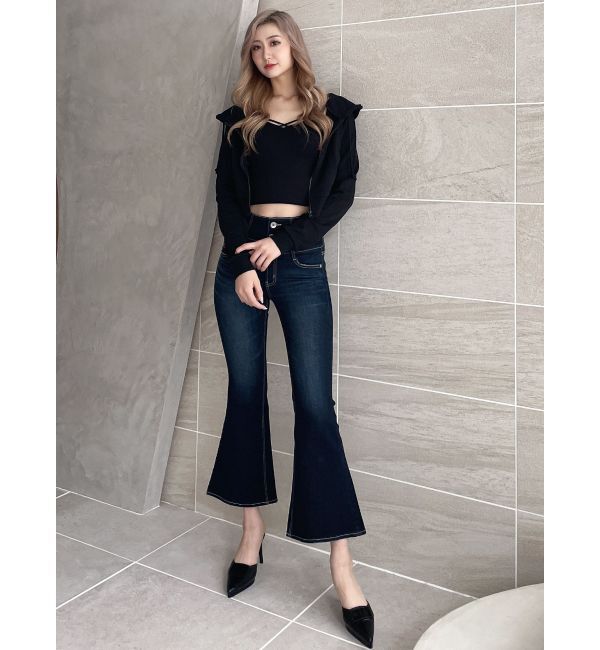 GYDA「BASICショートパーカー」|パーカー|