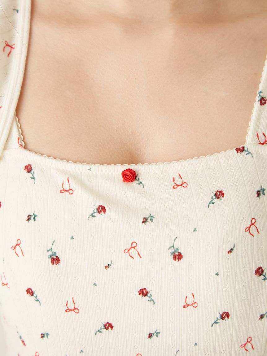 LILY BROWN Lingerie「【LILY BROWN Lingerie】ナイトブラドレス/プティ ローズ」|ルームウェア|