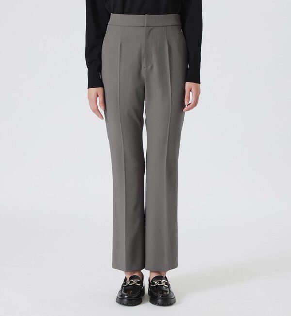  「バックスリットフレアパンツ」|スラックス|