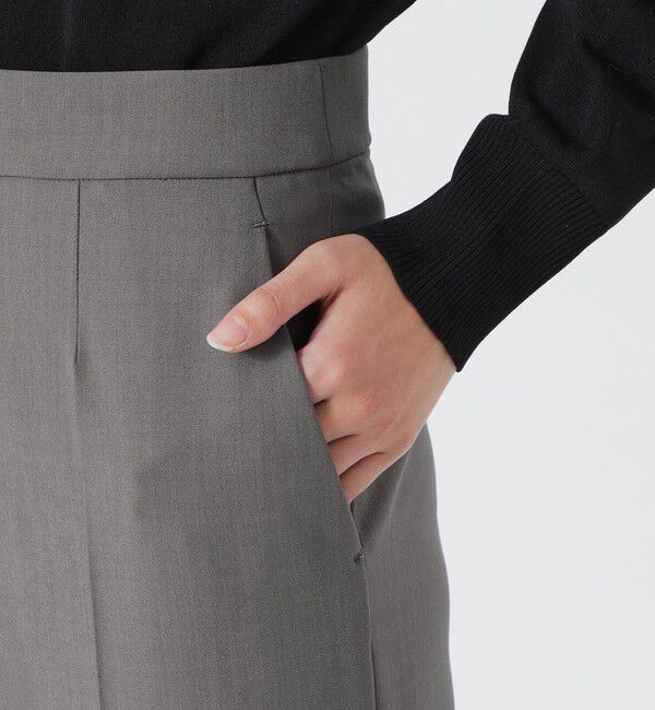  「バックスリットフレアパンツ」|スラックス|