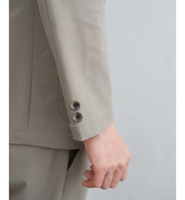 IKKA LOUNGE「【セットアップ対応】GOKU楽ワーク 速乾鹿の子ジャケット」|テーラードジャケット|