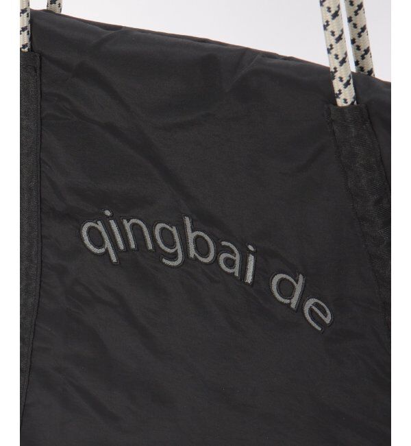 ikka「撥水ロゴ刺繍ロープトートバッグ」|その他|