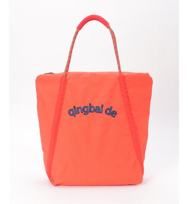 ikka「撥水ロゴ刺繍ロープトートバッグ」|その他|