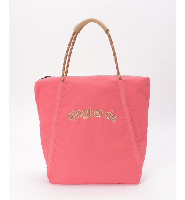 ikka「撥水ロゴ刺繍ロープトートバッグ」|その他|