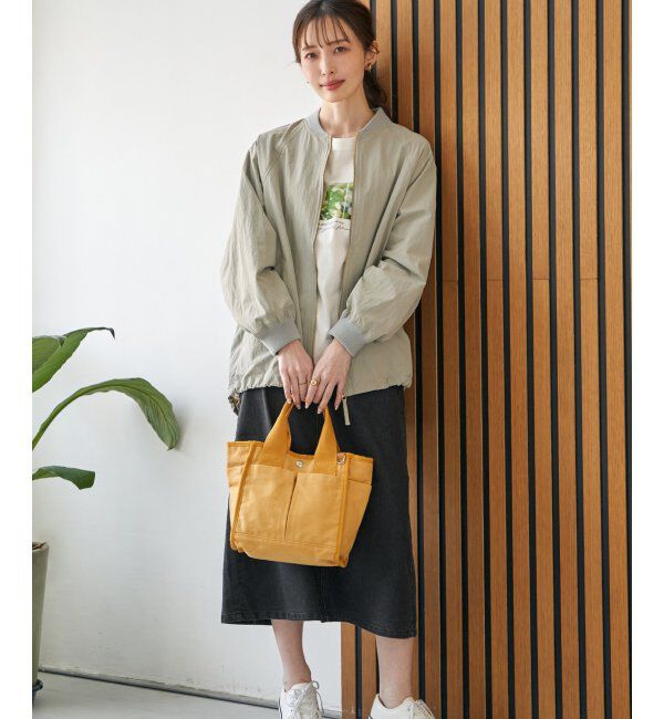 ikka「【雑誌InRed4月号掲載】キャンバスパイピングミニトートバッグ」|トートバッグ|