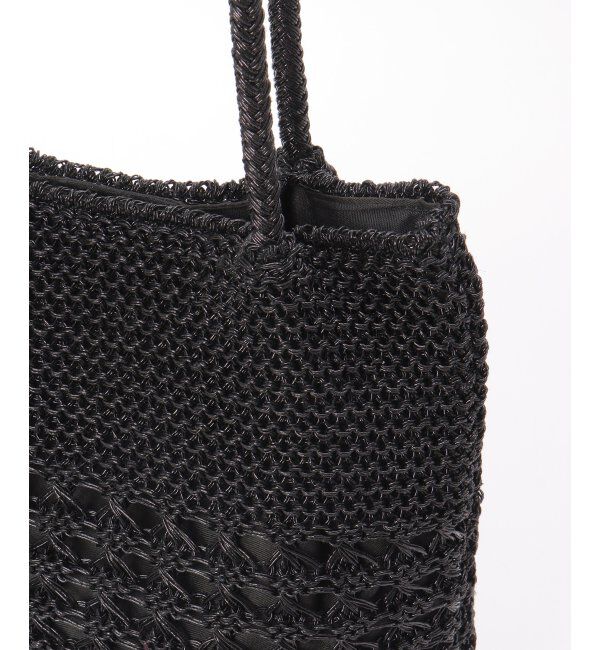 ikka「雑材ラメメッシュトートバッグ」|その他|