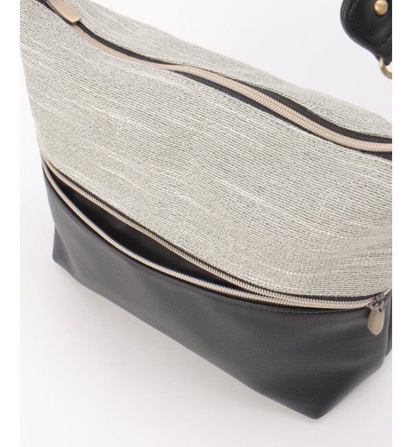 ikka「雑材シート2WAYジップショルダーバッグ」|その他|