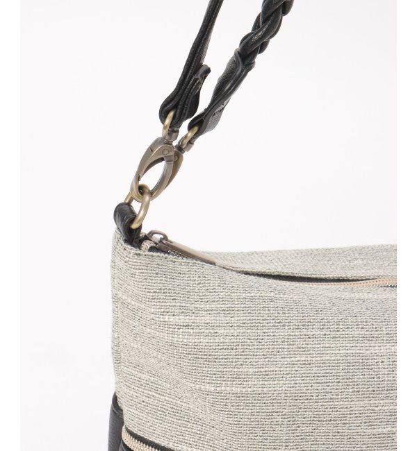 ikka「雑材シート2WAYジップショルダーバッグ」|その他|