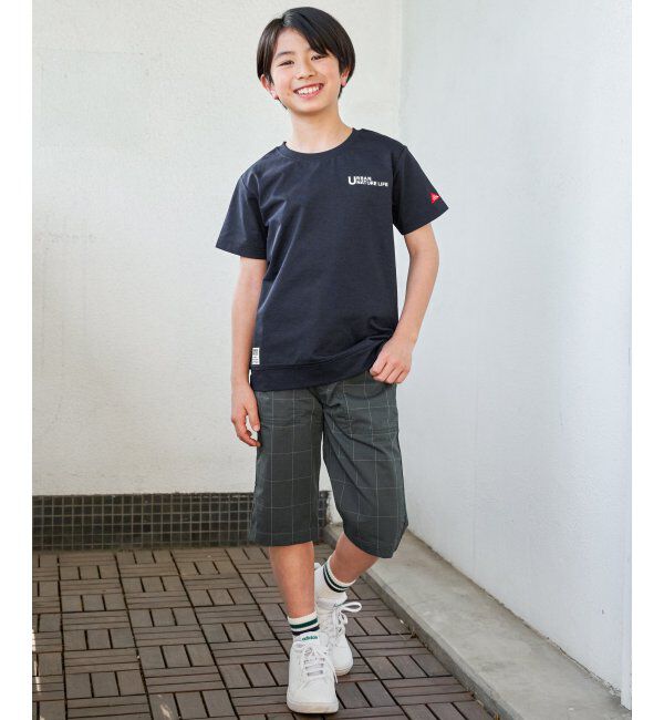 ikka kids「軽量リップ6.5分丈パンツ（120~160cm）」|その他|