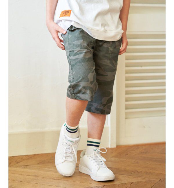 ikka kids「軽量リップ6.5分丈パンツ（120~160cm）」|その他|