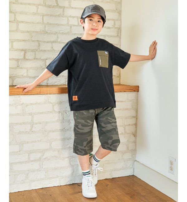 ikka kids「軽量リップ6.5分丈パンツ（120~160cm）」|その他|