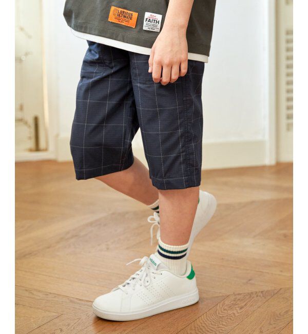 ikka kids「軽量リップ6.5分丈パンツ（120~160cm）」|その他|