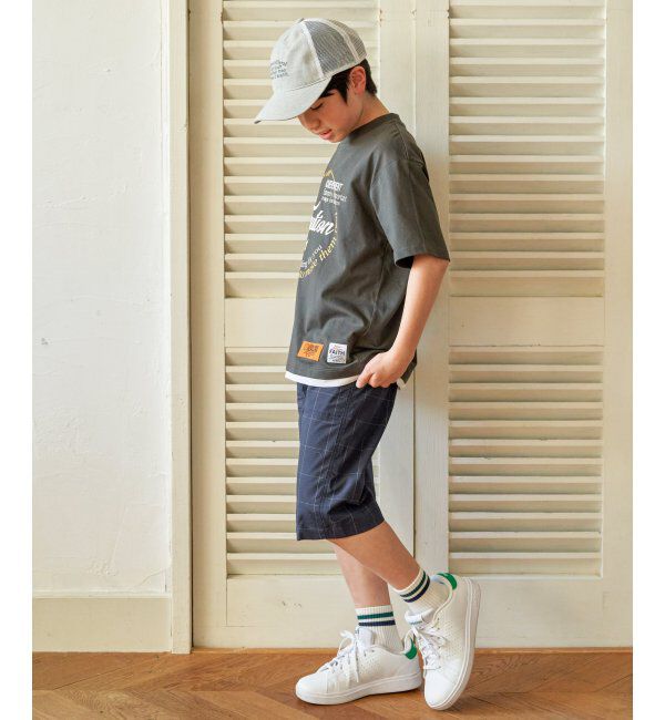 ikka kids「軽量リップ6.5分丈パンツ（120~160cm）」|その他|