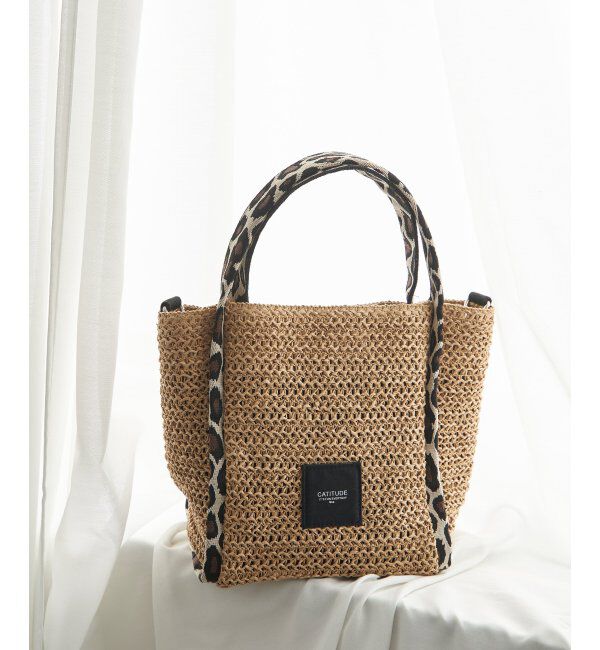 ikka「雑材パイピングトートバッグ」|その他|