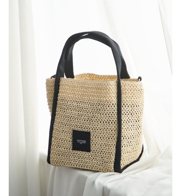 ikka「雑材パイピングトートバッグ」|その他|