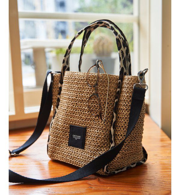 ikka「雑材パイピングトートバッグ」|その他|