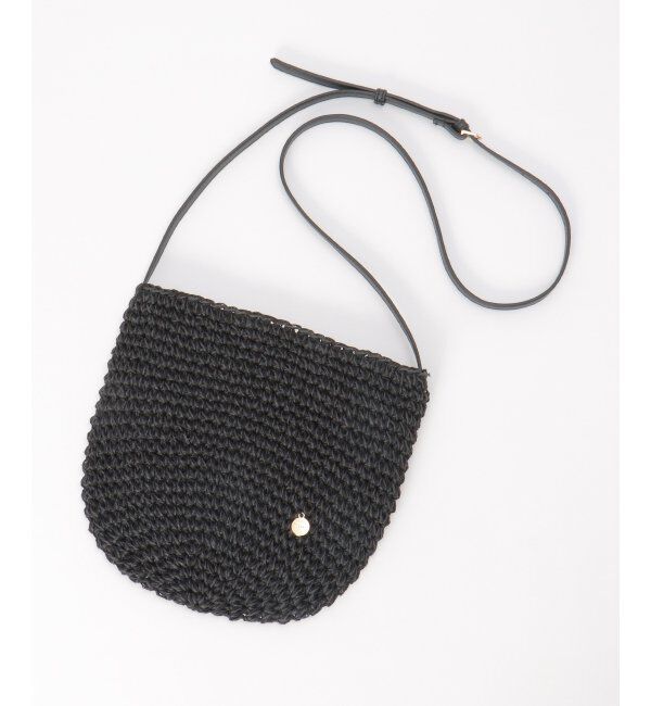 ikka「雑材こま編み2WAYショルダーバッグ」|その他|