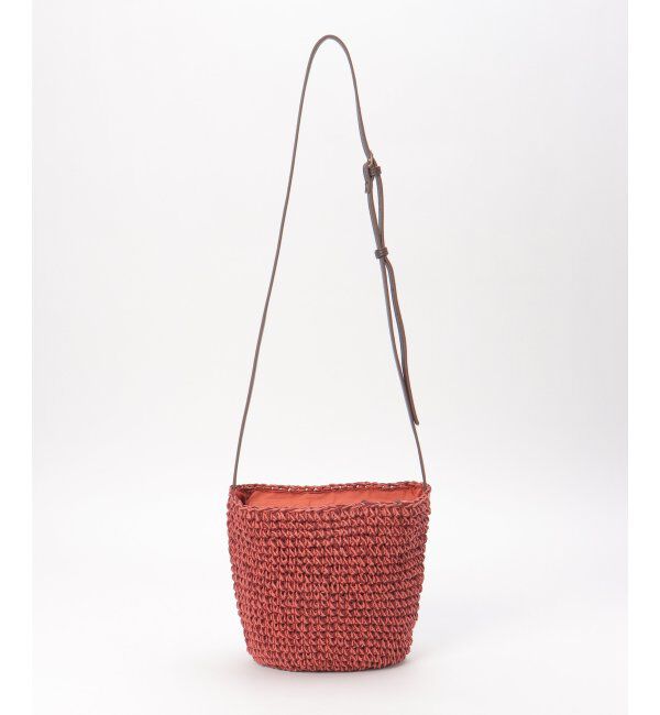 ikka「雑材こま編み2WAYショルダーバッグ」|その他|