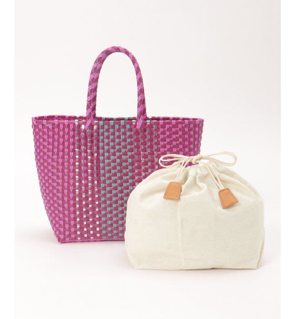 ikka「ビニールマルシェミニトートバッグ」|その他|