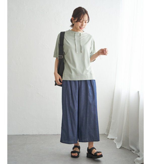 ikka「【接触冷感】鹿の子スピンドルプルオーバー」|その他|