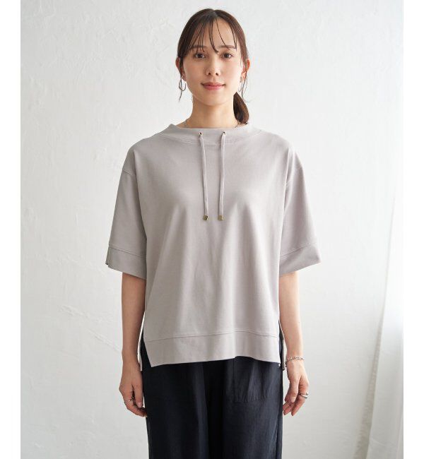 ikka「【接触冷感】鹿の子スピンドルプルオーバー」|その他|