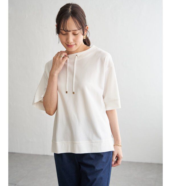 ikka「【接触冷感】鹿の子スピンドルプルオーバー」|その他|