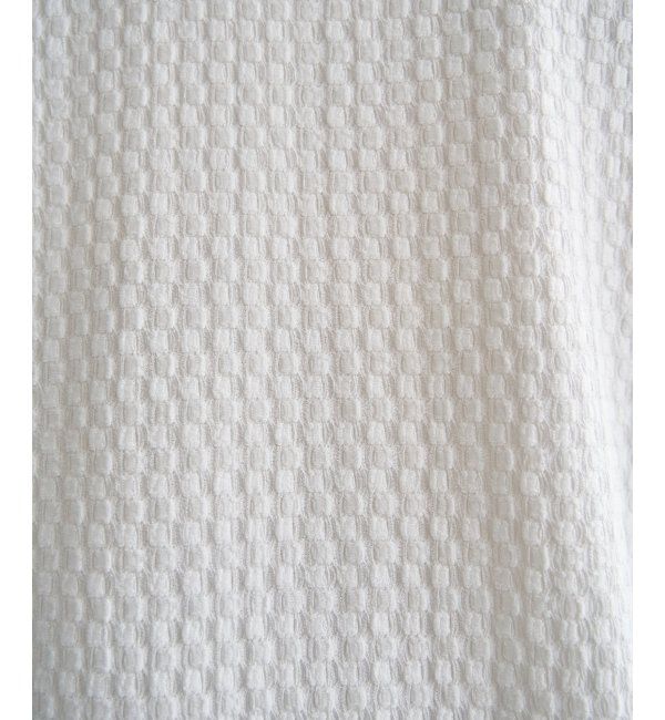 ikka「幾何学ジャカード半袖プルオーバー」|その他|