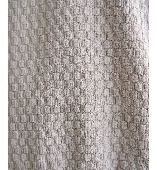 ikka「幾何学ジャカード半袖プルオーバー」|その他|