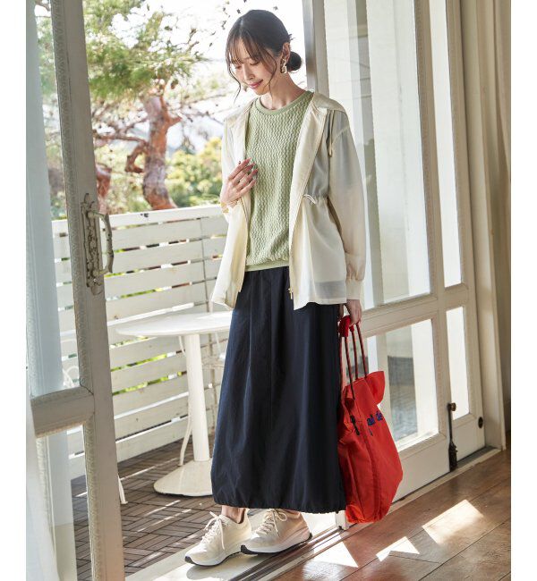 ikka「幾何学ジャカード半袖プルオーバー」|その他|