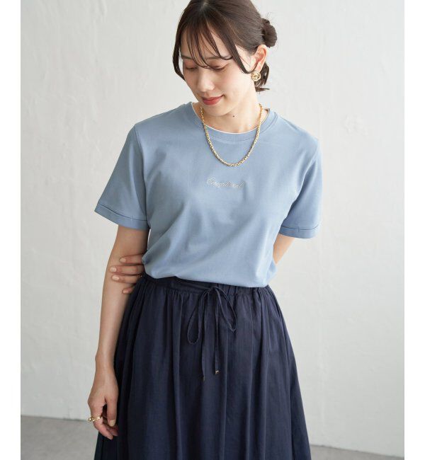 ikka「【接触冷感】鹿の子裾レイヤードプルオーバー」|その他|