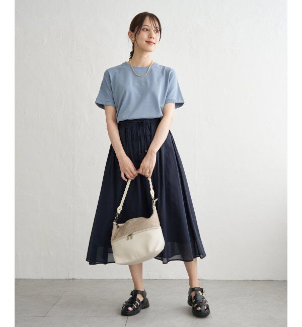 ikka「【接触冷感】鹿の子裾レイヤードプルオーバー」|その他|