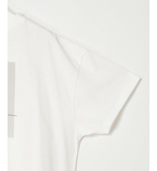 VENCE share style「綿天竺フラワープリントTシャツ」|Tシャツ・カットソー|