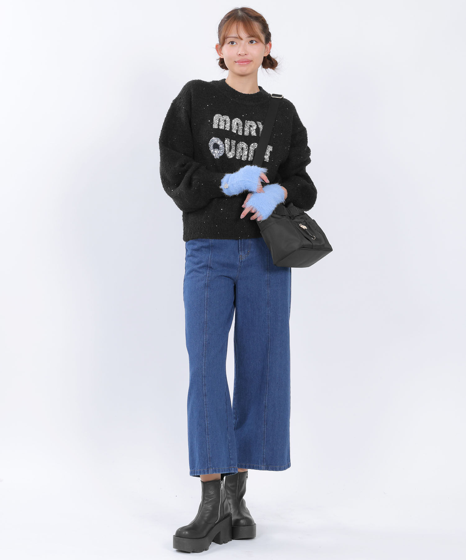 MARY QUANT「デイジードロストポケット 2WAYミニトート」|トートバッグ|