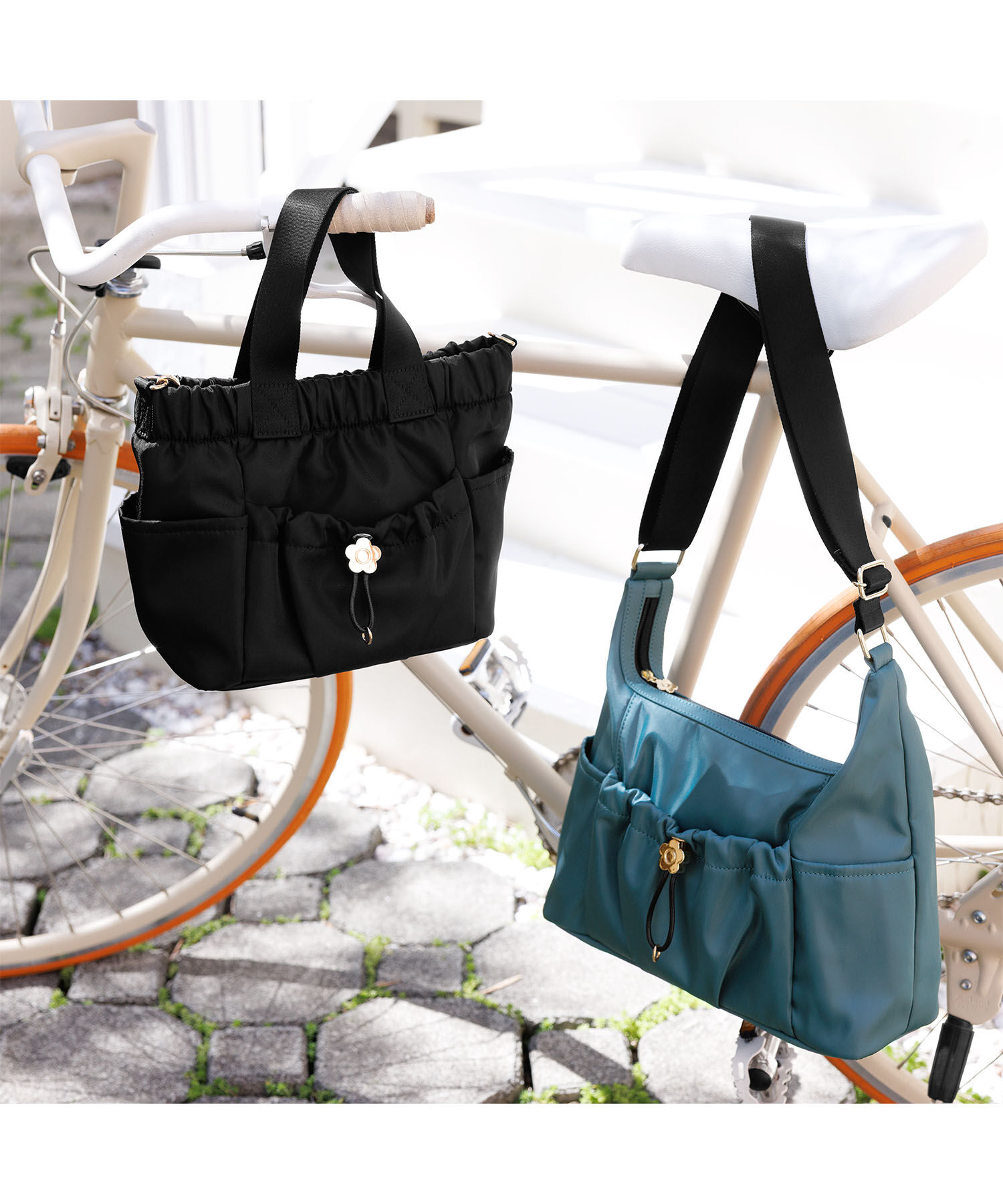 MARY QUANT「デイジードロストポケット 2WAYミニトート」|トートバッグ|