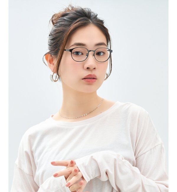  「ボストン型 メガネ(XSサイズ) レディース キッズ用｜伊達メガネ 度付きメガネ｜可愛い  レンズ交換券付」|メガネ|