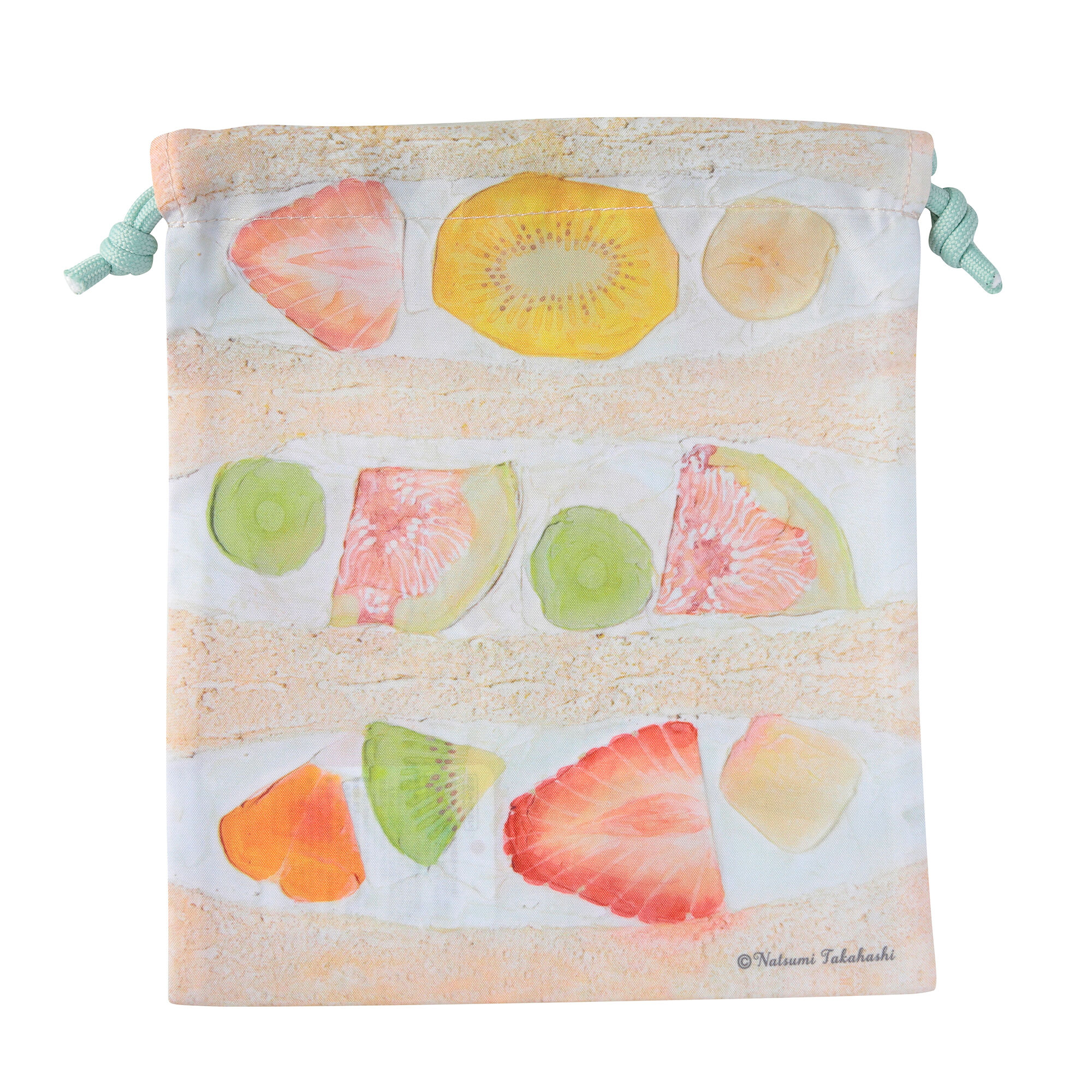  「巾着ポーチ・２Ｐセット／タカハシナツミ」|ポーチ|