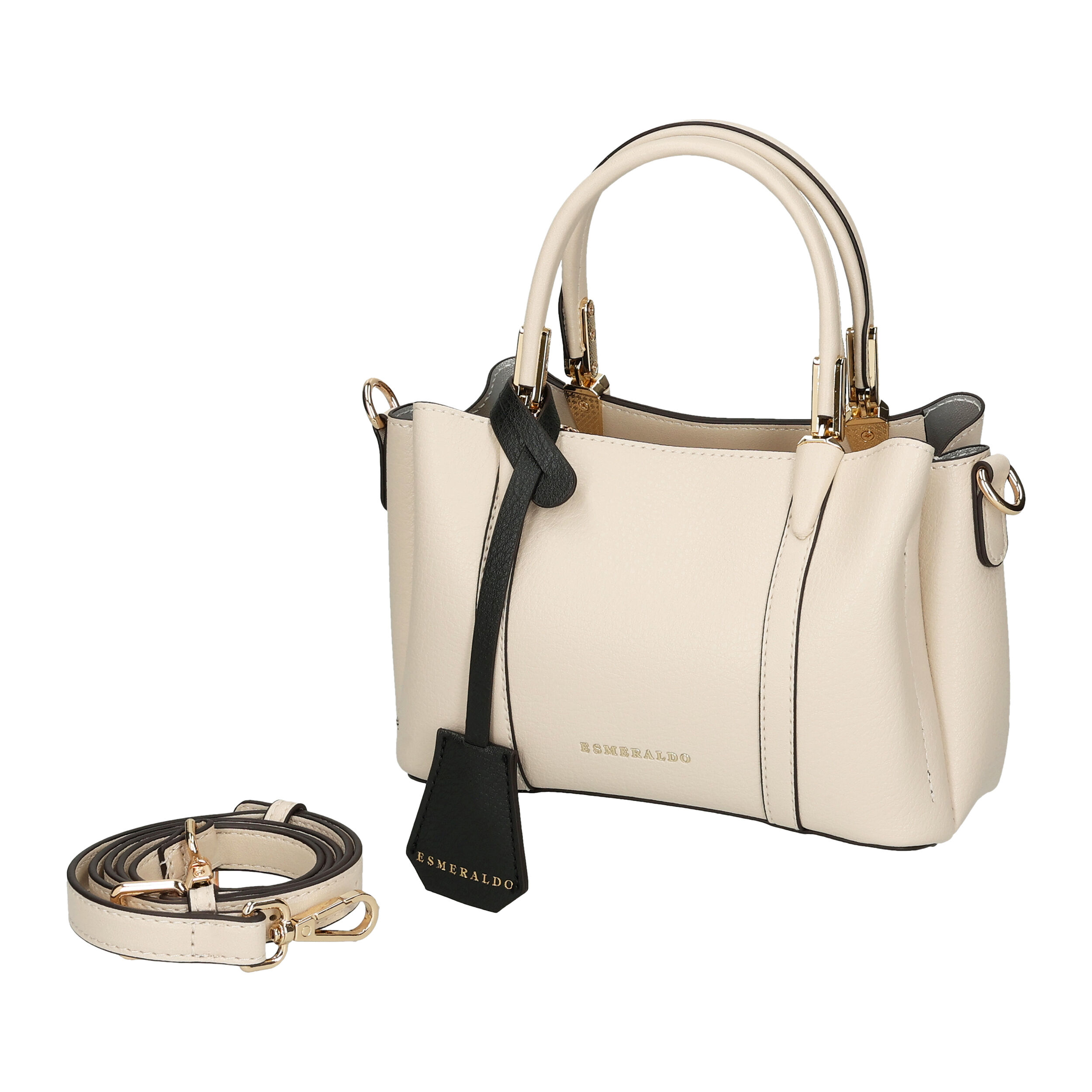  「３ポケットトート／Ｓ／ＥＳＭＥＲＡＬＤＯ　ｈａｐｐｉｎｅｓｓ」|ショルダー・メッセンジャー|