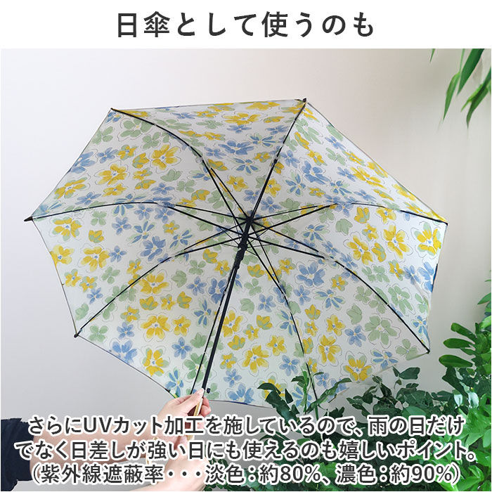 BACKYARD FAMILY「ジャンプ傘 おしゃれ 通販 ジャンプ式 雨傘 傘 長雨傘 58cm 大きめ 晴雨兼用 紫外線対策」|傘|