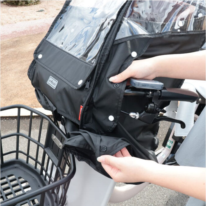 BACKYARD FAMILY「自転車 レインカバー 子供乗せ 前 通販 チャイルドシートカバー 前乗せ カバー 雨カバー 雨よけ」|その他|