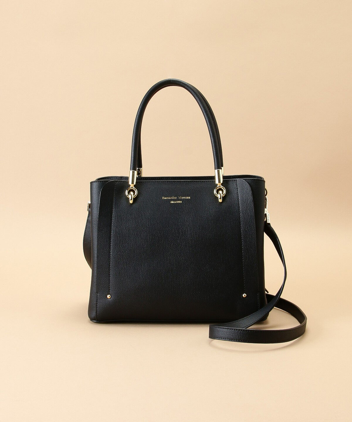 Samantha Thavasa「アベクトワ レザースクエアトートバッグ 小サイズ」|トートバッグ|