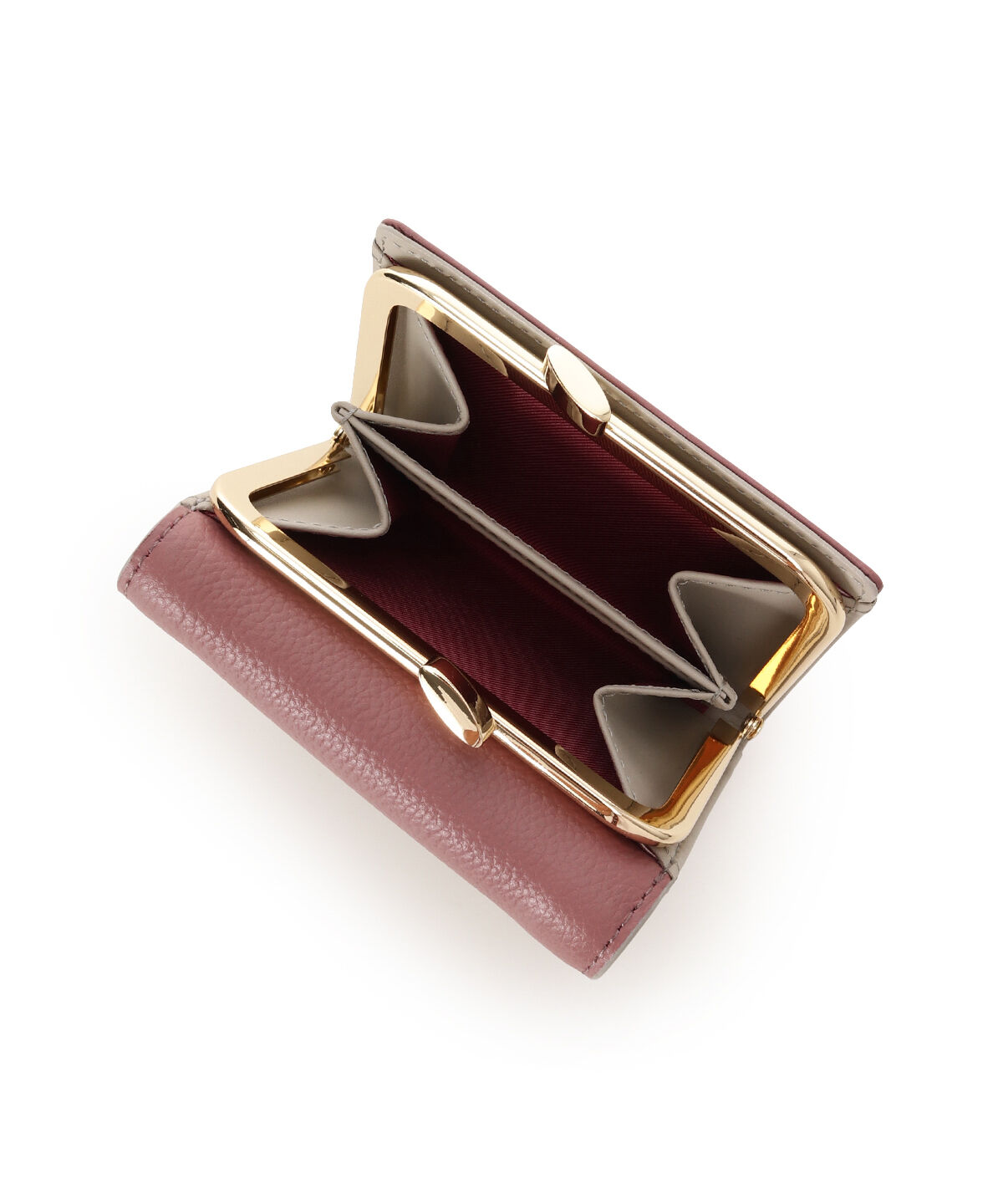 Samantha Thavasa「リボンモチーフ金具 口金折財布」|財布|