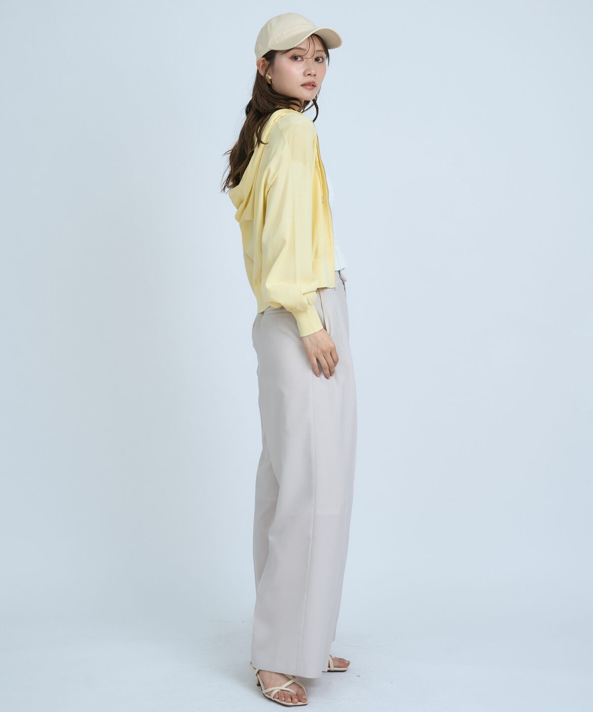 アンドクチュール「シアーワイドパンツ」|その他|