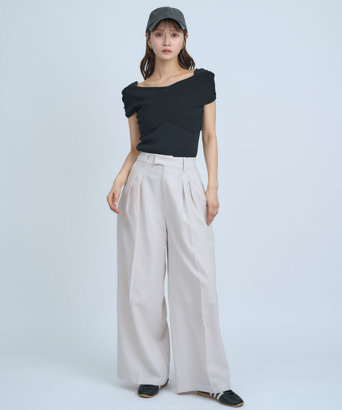 アンドクチュール「シアーワイドパンツ」|その他|