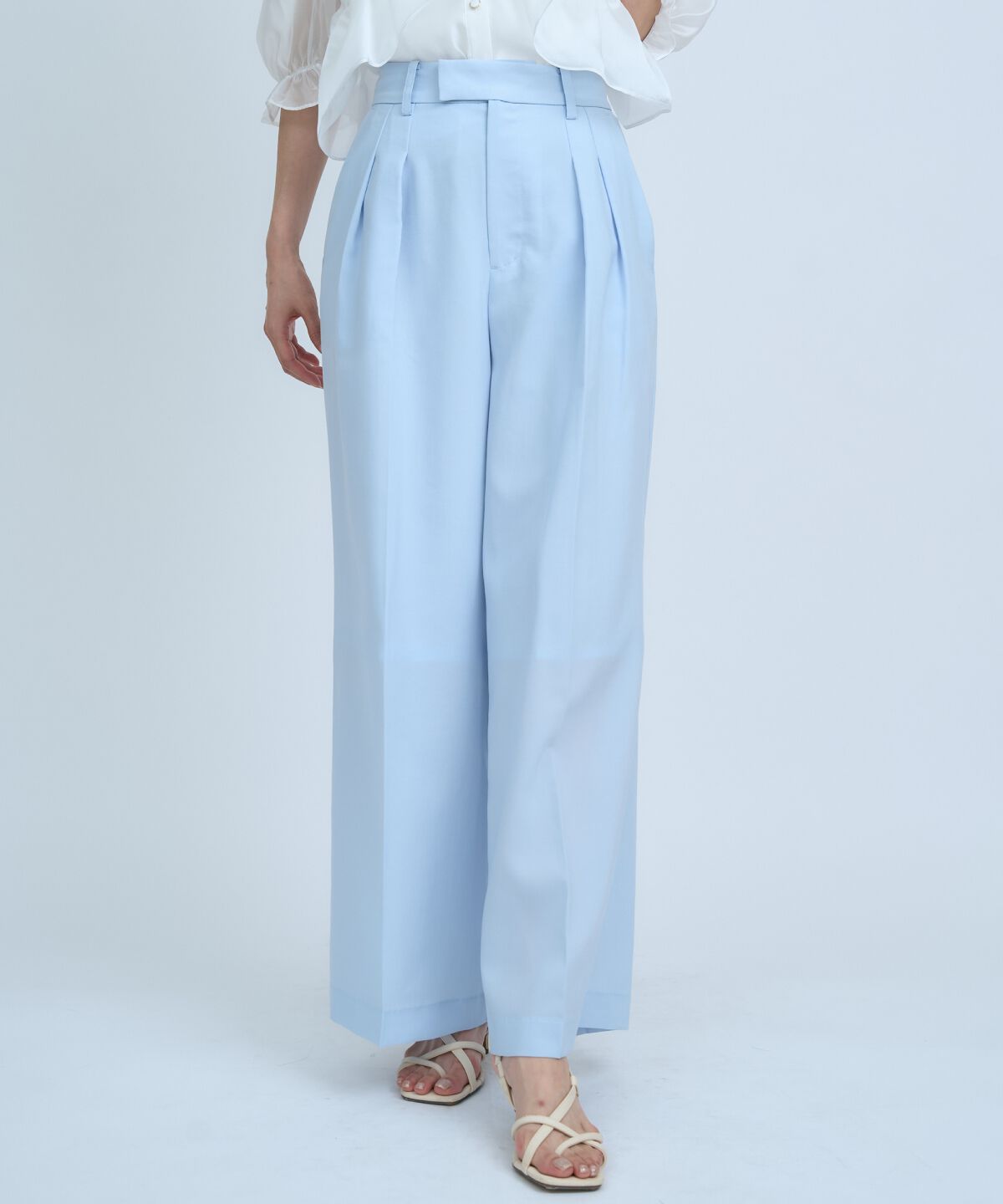 アンドクチュール「シアーワイドパンツ」|その他|