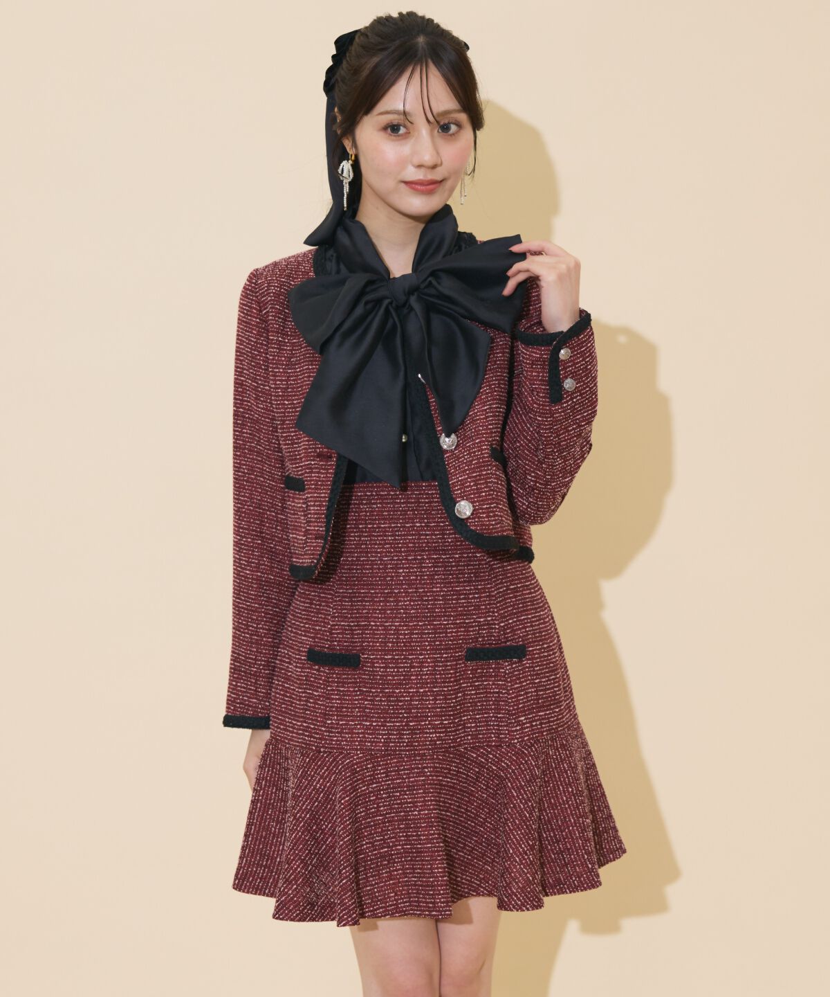 WILLSELECTION「ボリュームリボンタイブラウス」|シャツ・ブラウス|