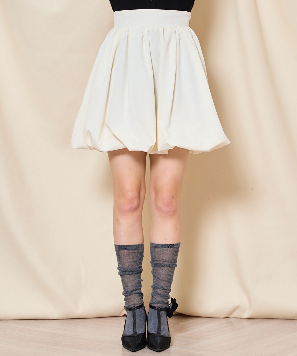 WILLSELECTION「バルーンミニスカート」|フレア|