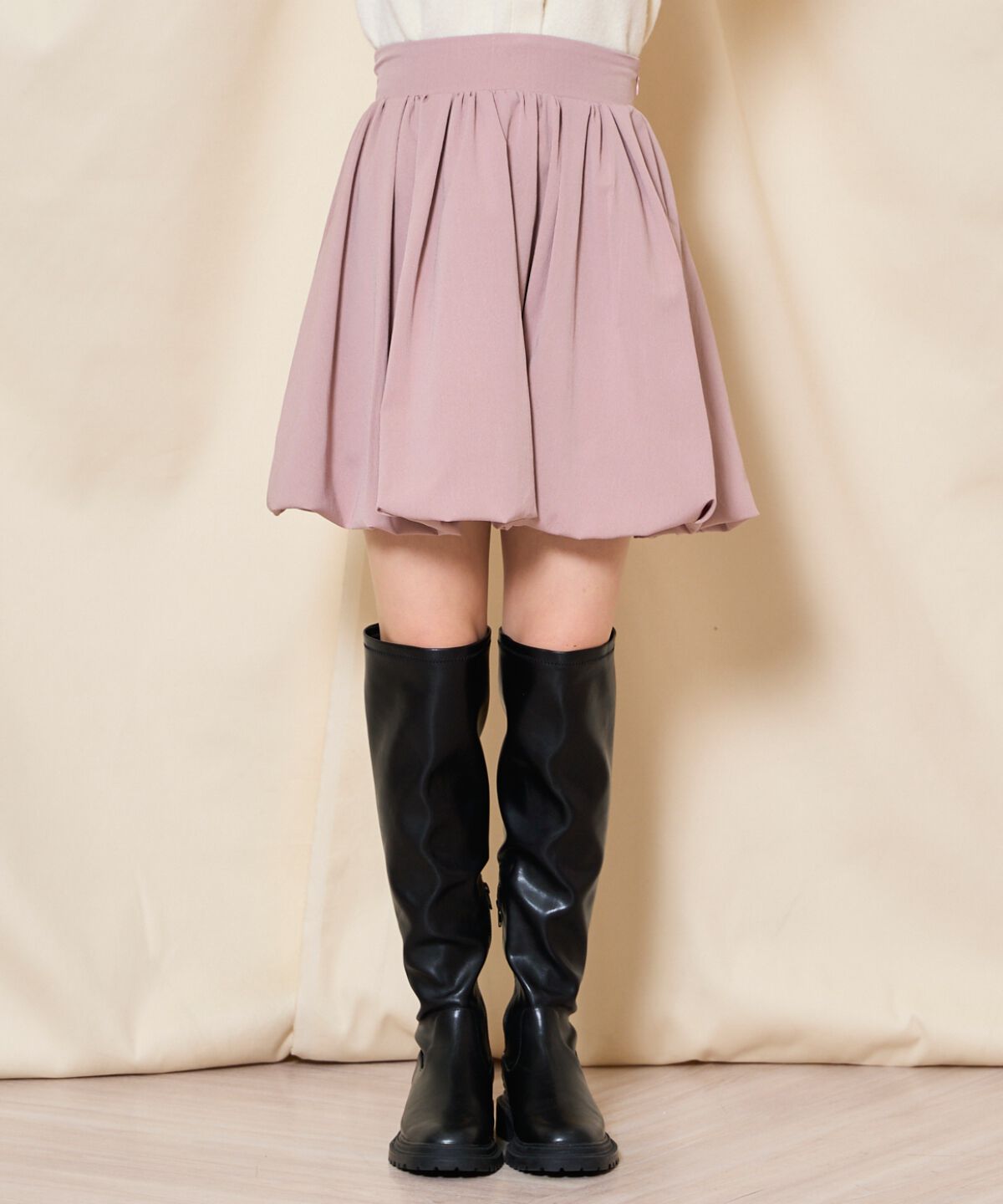 WILLSELECTION「バルーンミニスカート」|フレア|