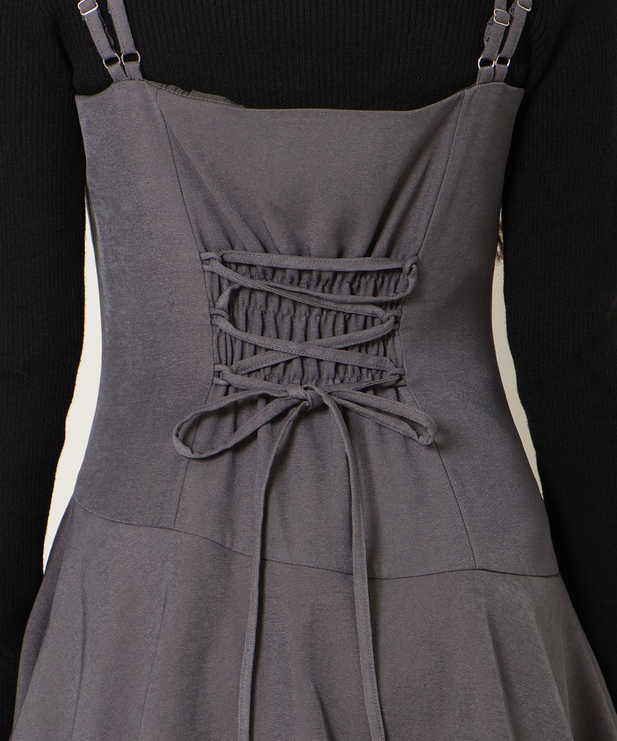 WILLSELECTION「ダブルストラップアシンメトリーワンピース」|ワンピース|