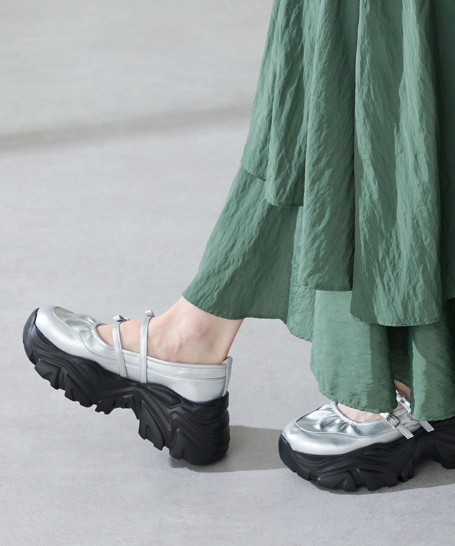 ORiental TRaffic「ダブルリボンスニーカーソールシューズ/51307」|スニーカー|