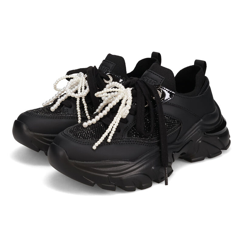 ORiental TRaffic「●2026春夏新作●2wayリボンモチーフニットスニーカー/OT3797」|スニーカー|